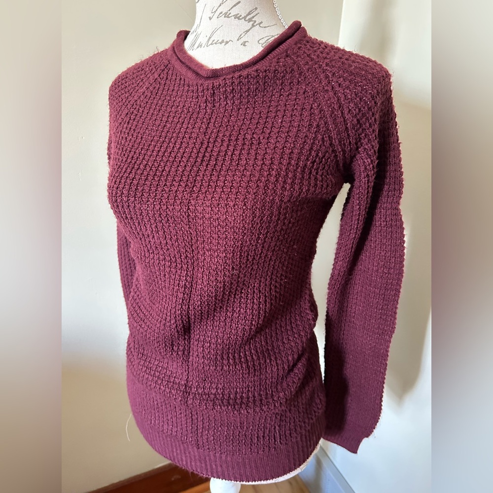 Streetwear Society Maroon Crew Neck Sweater